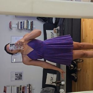 Forever 21 small open back mini dress